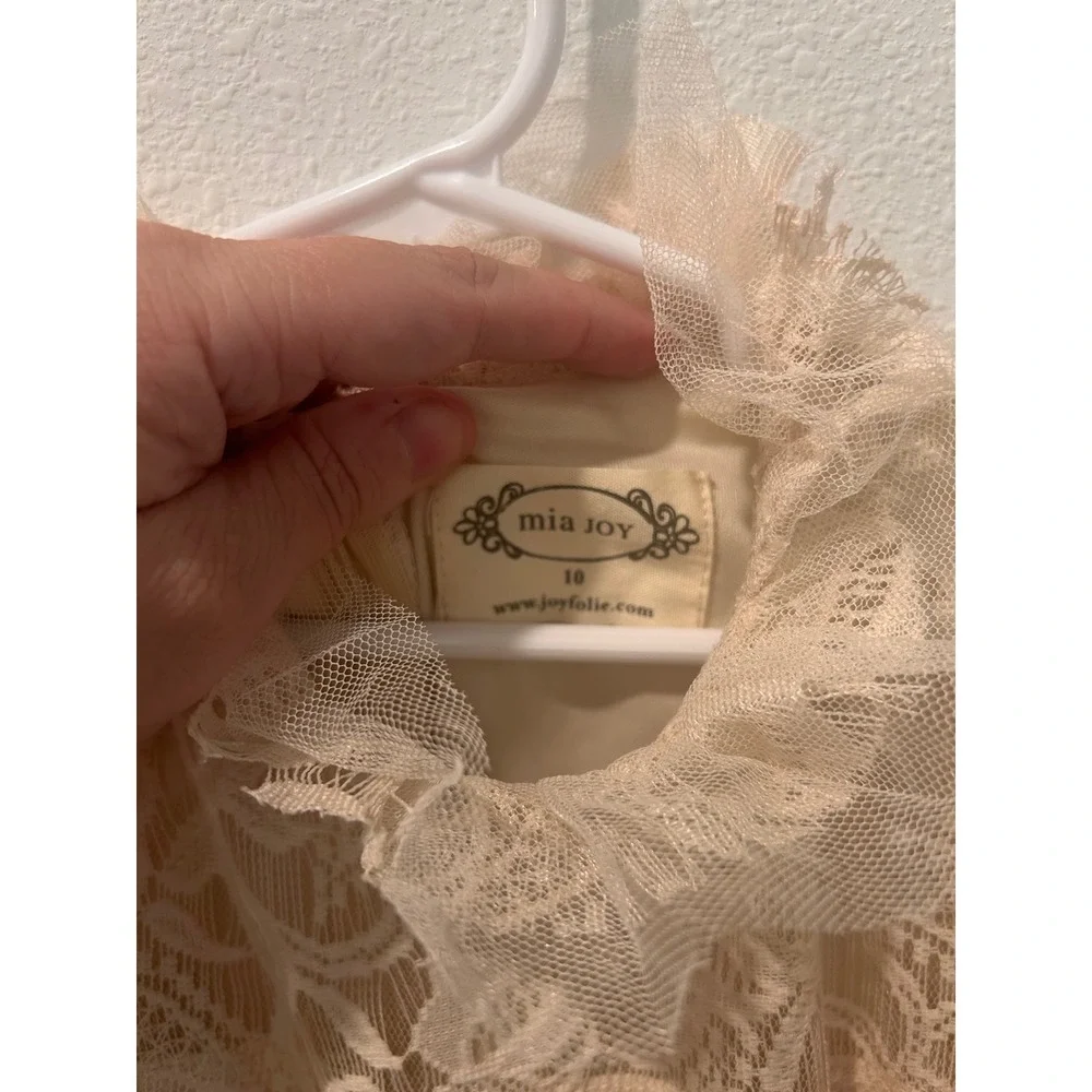 Joyfolie Anouk Petticoat Dress in Vintage Ivory Size 10